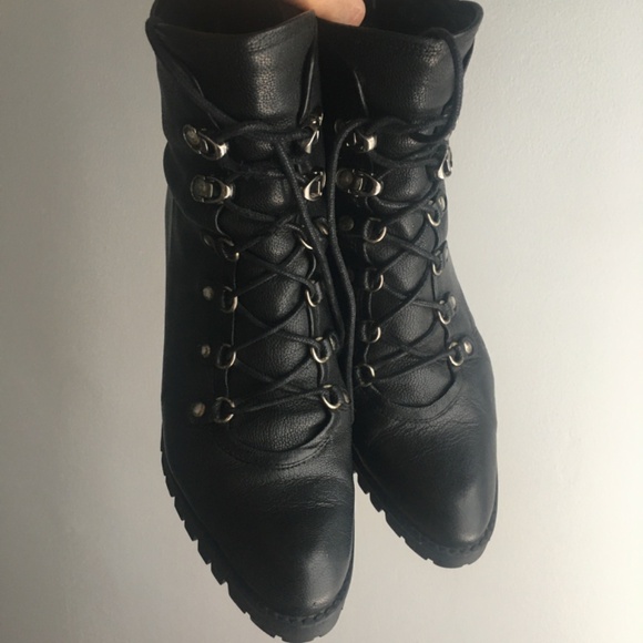 Stuart Weitzman vecchio napa leather boots sz 7 - Picture 2 of 14